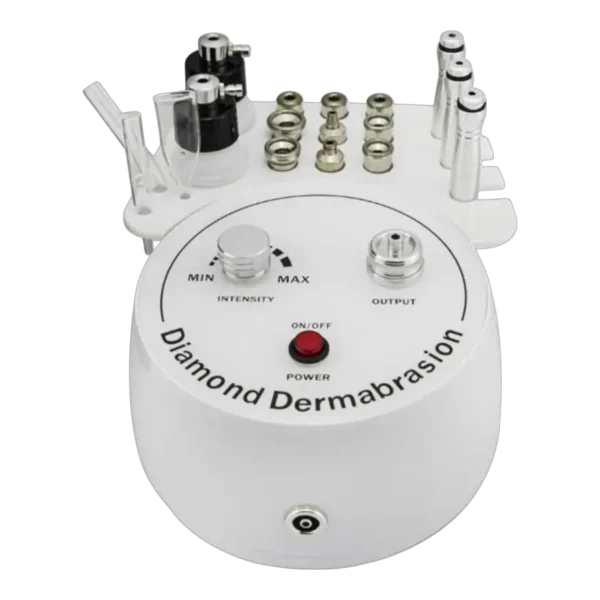 جهاز تقشير البشرة بالماس 3 في 1 للعناية بالبشرة وإزالة الجلد الميت وتحفيز تجديد الخلايا