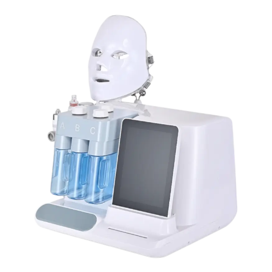 جهاز هيدرافيشل 7 في 1 N7 لتنظيف وشد البشرة بفعالية باستخدام الهيدروجين والاكسيجين