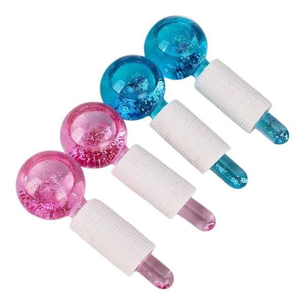 ايس جلوبس – 2 كرات الثلج للوجه والبشرة لتقليل الانتفاخ وشد البشرة