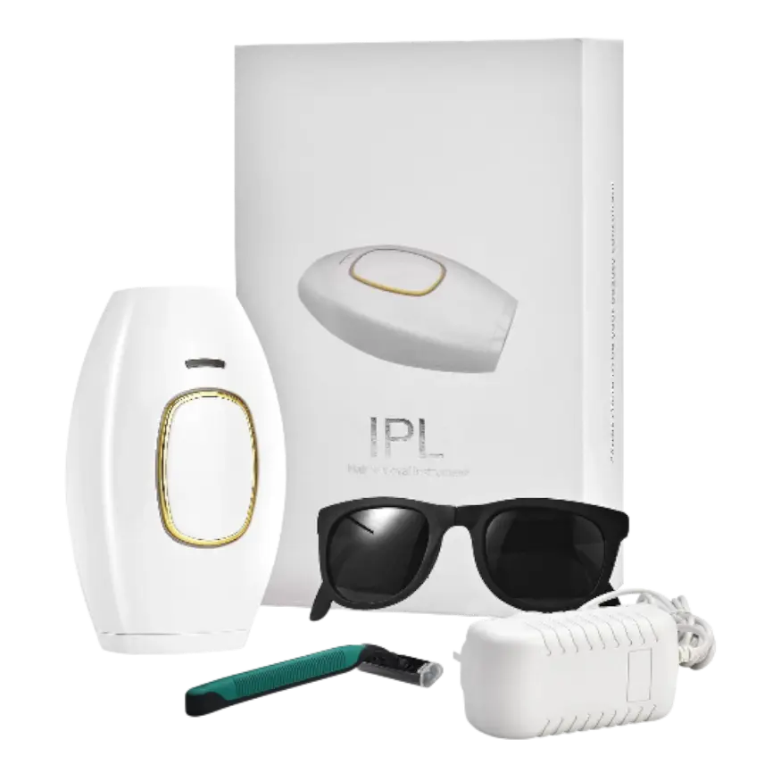 ipl-laser-hair-remover-500k-flashes-home-use-1 جهاز IPL لإزالة الشعر بالليزر 500 ألف ومضة للاستخدام المنزلي، مناسب للجسم والوجه ومنطقة البكيني للنساء والرجال