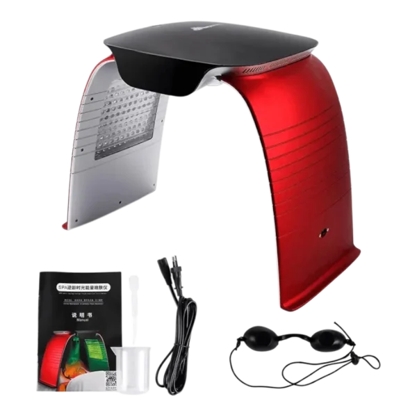 أوميجا لايت LED بالبخار الساخن والبارد 7 ألوان جهاز علاج ضوئي متقدم للعناية بالبشرة في العيادات والسبا