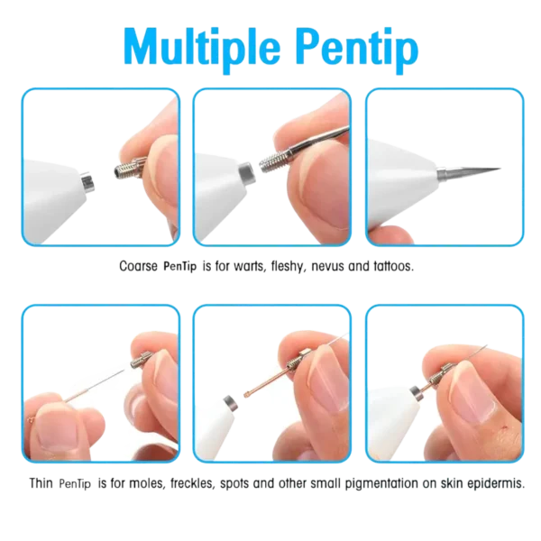 جهاز لارالا الأصلي لإزالة الزوائد الجلدية والشامات والبقع بجهاز البلازما 9 مستويات
