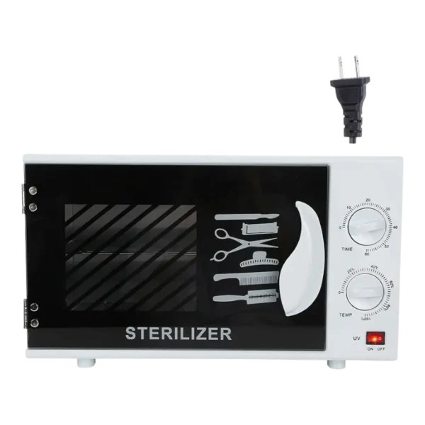 جهاز تعقيم حراري وبالأشعة فوق البنفسجية 2 في 1 لتعقيم أدوات الصالونات والعيادات