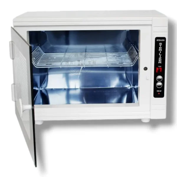 professional-uv-sterilizer-cabinet-16l-medical-beauty-tools-03 جهاز تعقيم UV احترافي 16L لتعقيم الادوات الطبية وادوات التجميل بنسبة 99%